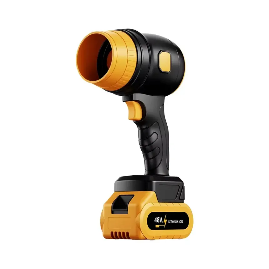MDHL HJ-002 (Black & Yellow) Cordless Turbine with variable speed Violent Jet Fan Blower