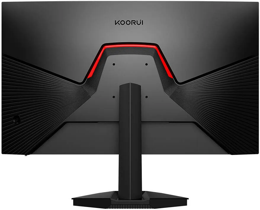 KOORUI screens KOORUI G2711P (Black & Red) 27" FHD Fast IPS 200Hz 1ms HDR400 Gaming Monitor front view