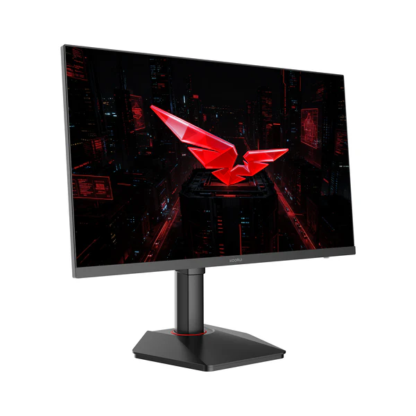 KOORUI screens KOORUI G2741L (Black & Red) 27" IPS Display 4K Dual-Mode Gaming Monitor front view