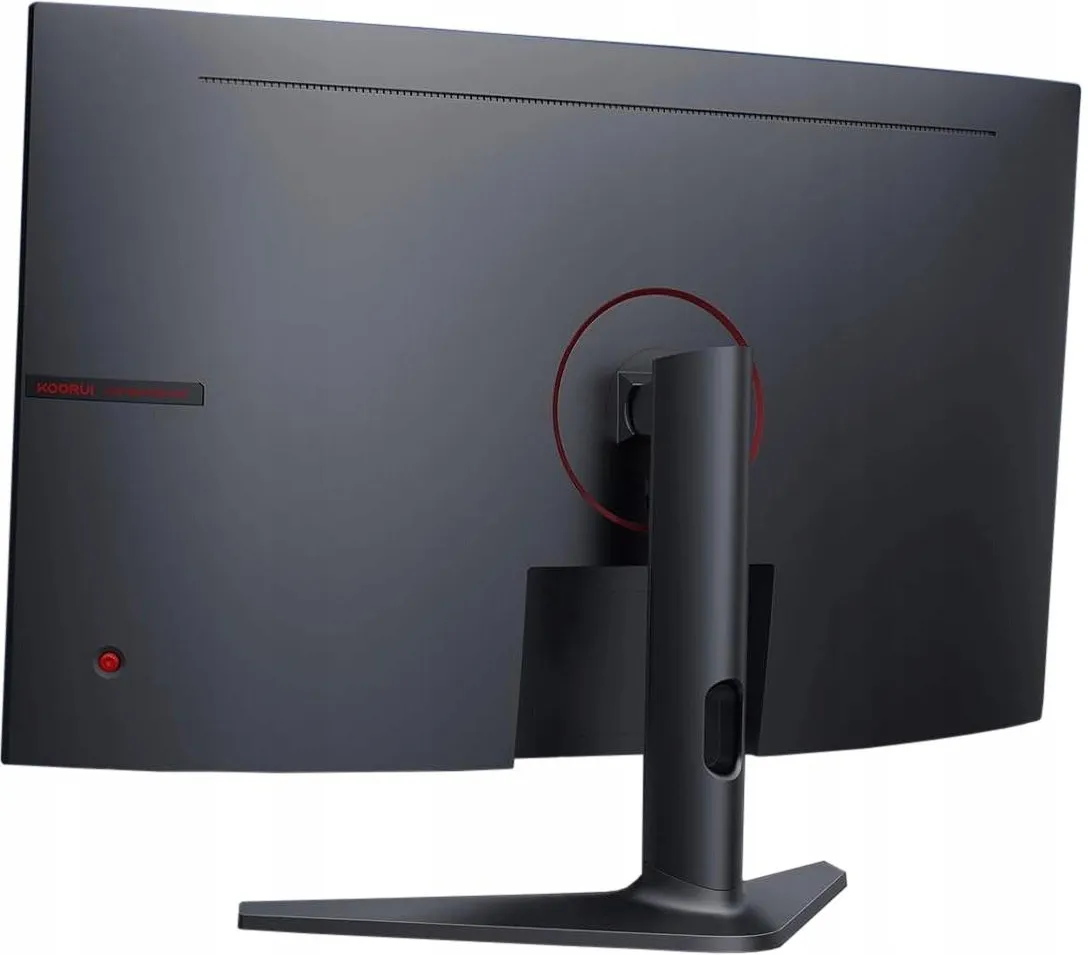 KOORUI screens KOORUI 32E6QC (Black) 32" QHD VA Display 170Hz 1ms Adaptive Sync Curved Gaming Monitor front view