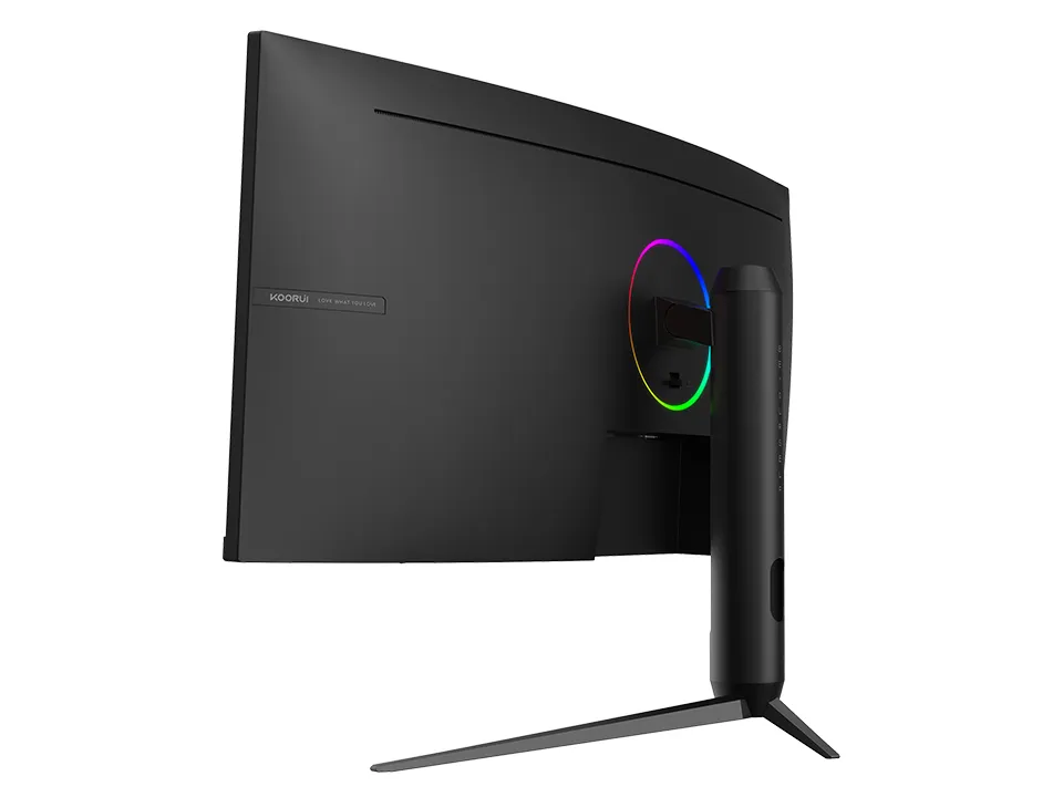 KOORUI G3441XC (Black with RGB) 34" UWQHD 240Hz Curved VA Display Gaming Monitor image 4