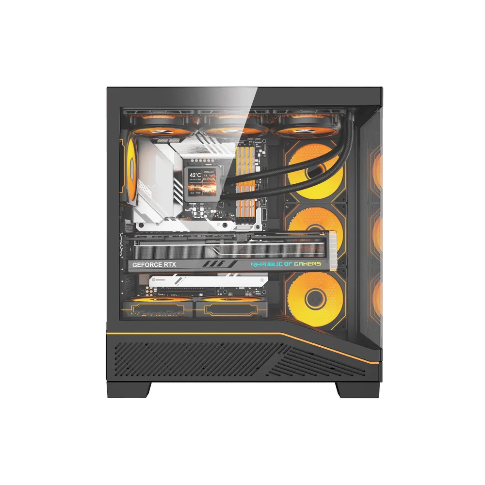 Buy Darkflash K430 (Black) ATX Gaming PC Case online in Pakistan at WaddaGamer
