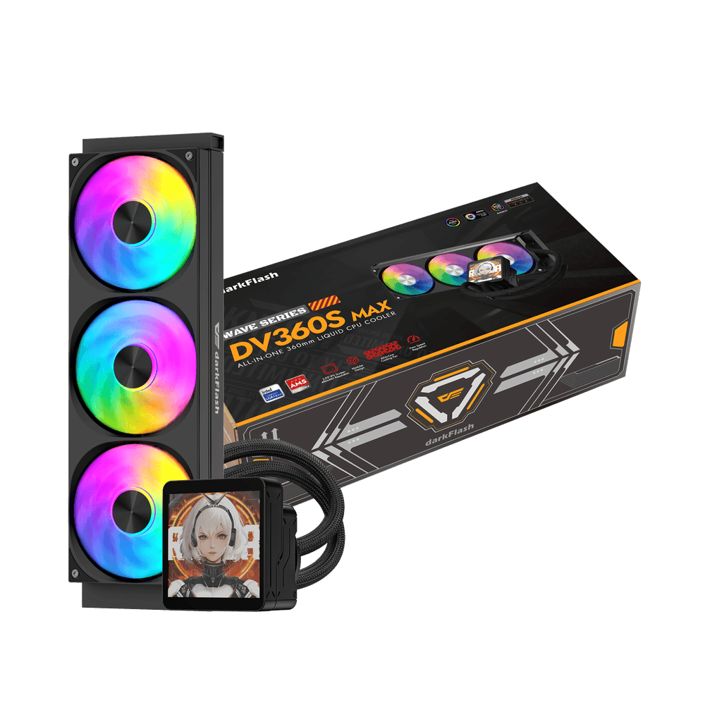 Darkflash DV360S (Black) MAX Liquid CPU Cooler