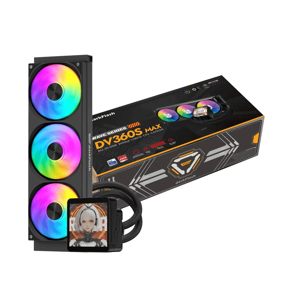 Darkflash DV360S (Black) MAX Liquid CPU Cooler price in Pakistan product image