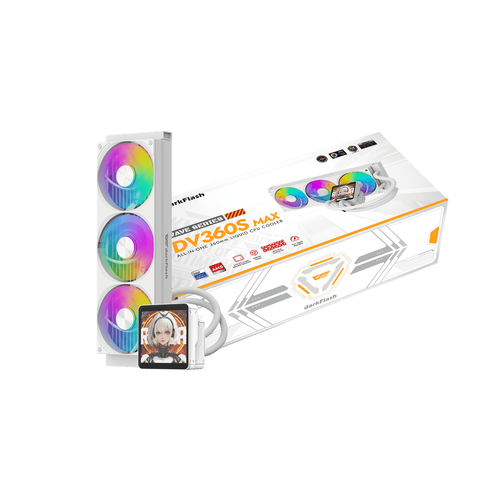 Darkflash DV360S (White) MAX Liquid CPU Cooler