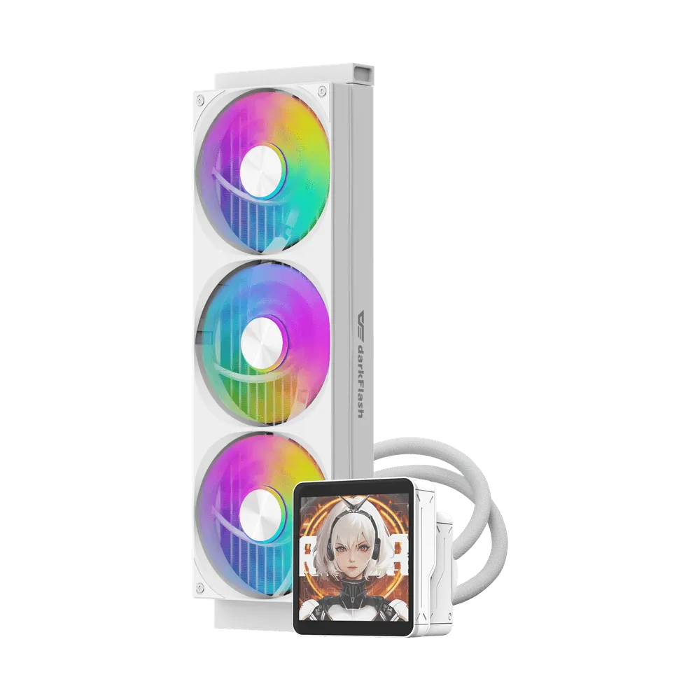 Buy Darkflash DV360S (White) MAX Liquid CPU Cooler online in Pakistan at WaddaGamer
