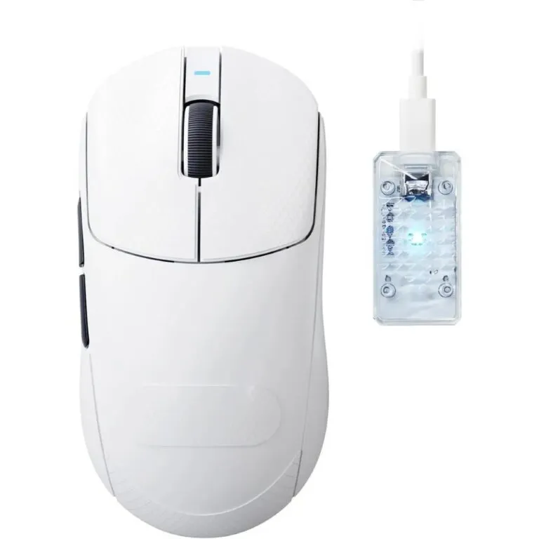 Attack Shark X8 Ultimate (White & Tape) Wireless Gaming Mouse price in Pakistan product image