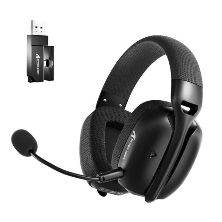 Attack Shark L80 PRO (Black) Wireless Gaming Headphone