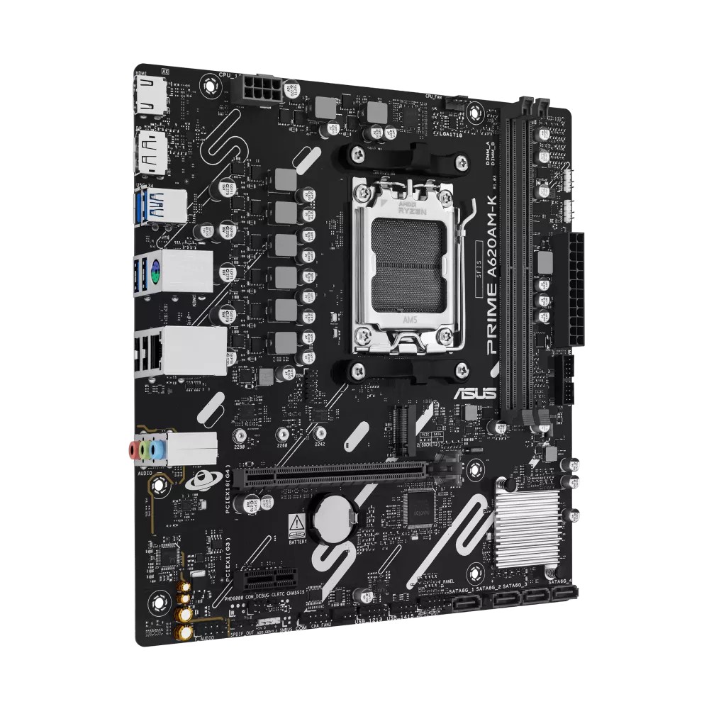 ASUS PRIME A620AM-K-CSM (Black) Micro-ATX Motherboard