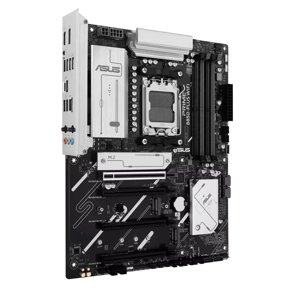 ASUS pc gear ASUS PRIME B850-PLUS (Black) WIFI-CSM ATX Motherboard front view