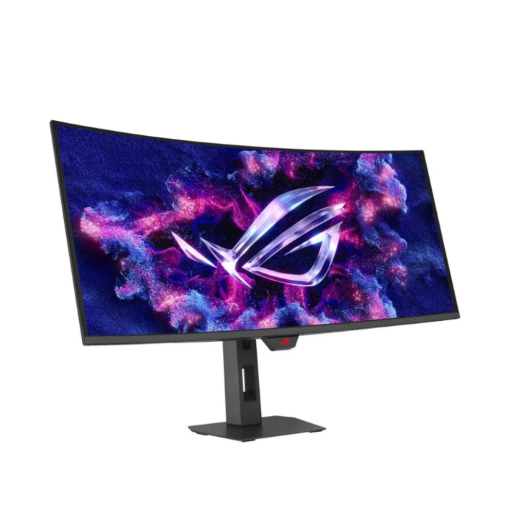Buy ASUS ROG Strix OLED XG34WCDMTG (Black) 34″ Curved WQHD QD-OLED Smart Gaming Monitor online in Pakistan at WaddaGamer