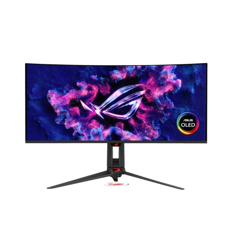 ASUS ROG Swift OLED PG34WCDN (Black) 34″ Curved WQHD QD-OLED Gaming Monitor