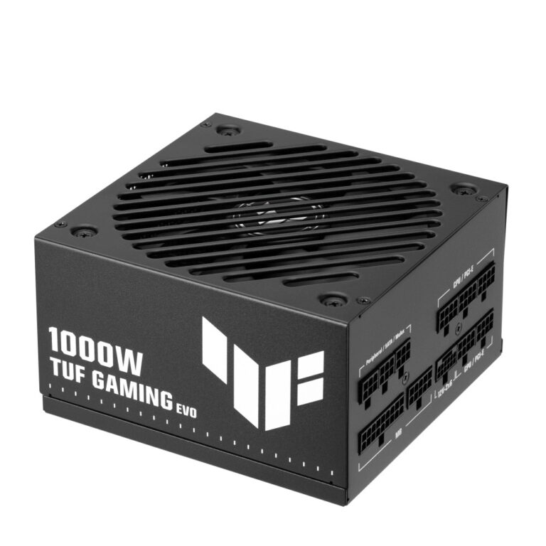 ASUS TUF 1000G EVO (Black) 1000W 80 PLUS Gold Fully Modular ATX 3.1 Power Supply