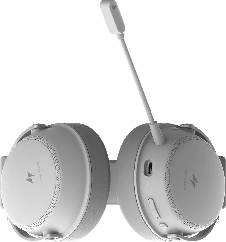 ATK Neptune N9 Pro (White) eSports Gaming Wireless Headphone image 4