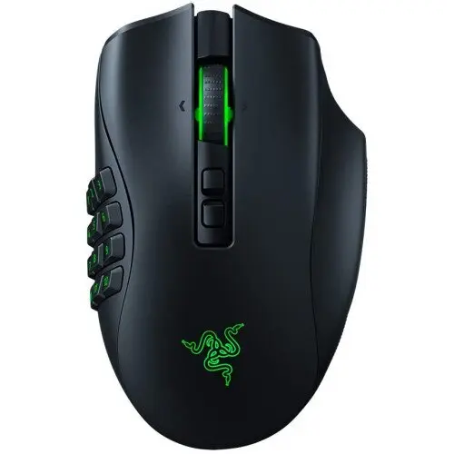 Razer Naga Pro (Black & Green) Wireless Gaming Mouse - WITHOUT BOX (Mix Modules) price in Pakistan product image