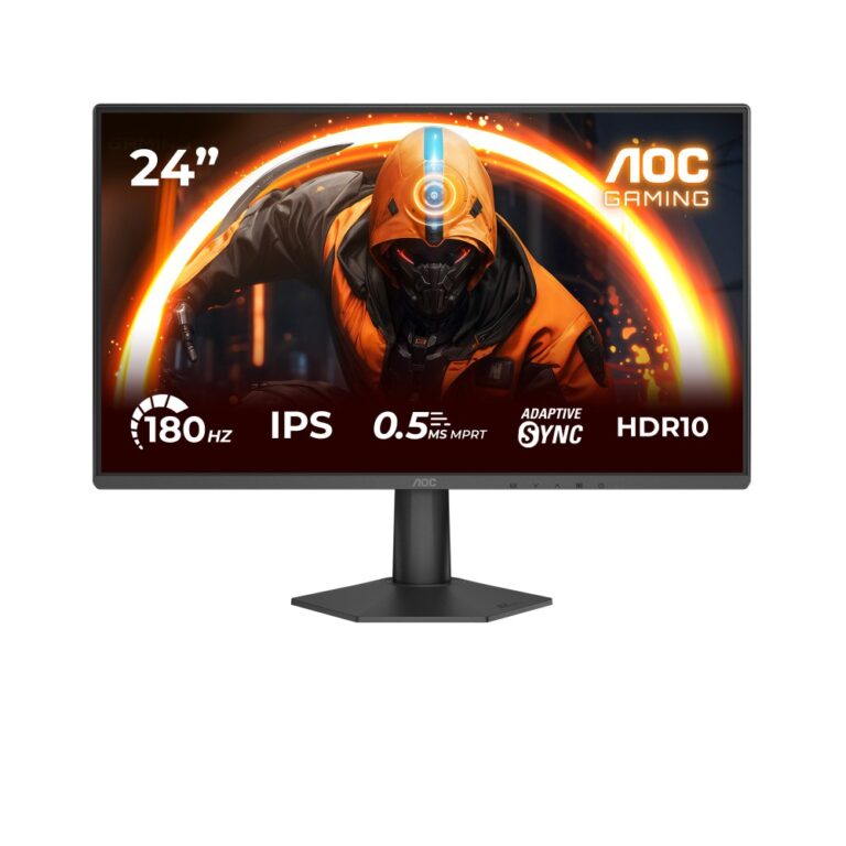 AOC 24G50F 23.8" (Black) Full HD IPS, 180Hz Compatible Gaming Monitor