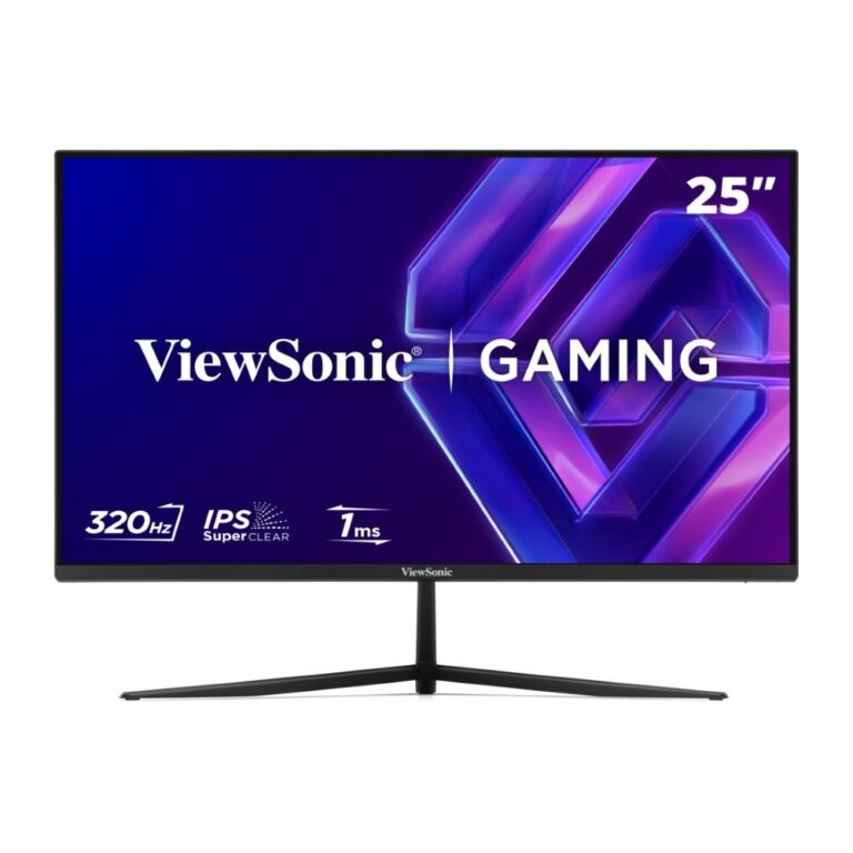 ViewSonic VX2532 25" (Black) Full HD SuperClear® IPS with 320Hz & G-SYNC Compatible HDR10 Gaming Monitor