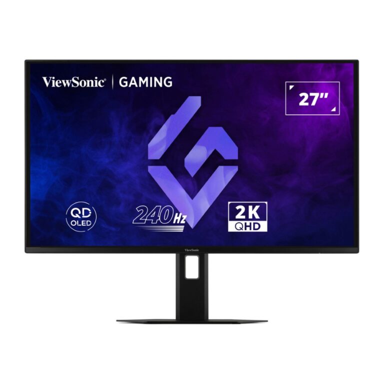 ViewSonic XG2738-2K-OLED 27" (Black) QHD QD-OLED with 240Hz Compatible Gaming Monitor
