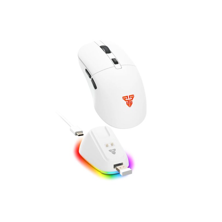 Fantech Kanata WG9RD (White) Tri-Mode Connectivity with 88g Lightweight Wireless Gaming Mouse price in Pakistan product image