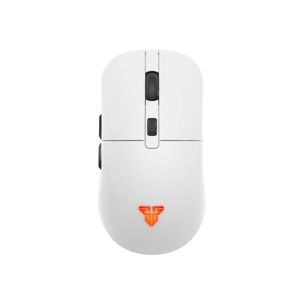 Fantech pc gear Fantech Kanata WG9RD (White) Tri-Mode Connectivity with 88g Lightweight Wireless Gaming Mouse front view