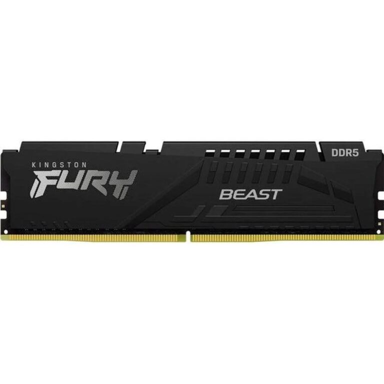Kingston FURY Beast (Black) 16GB with 288-Pin DDR5 6000MHz PC RAM