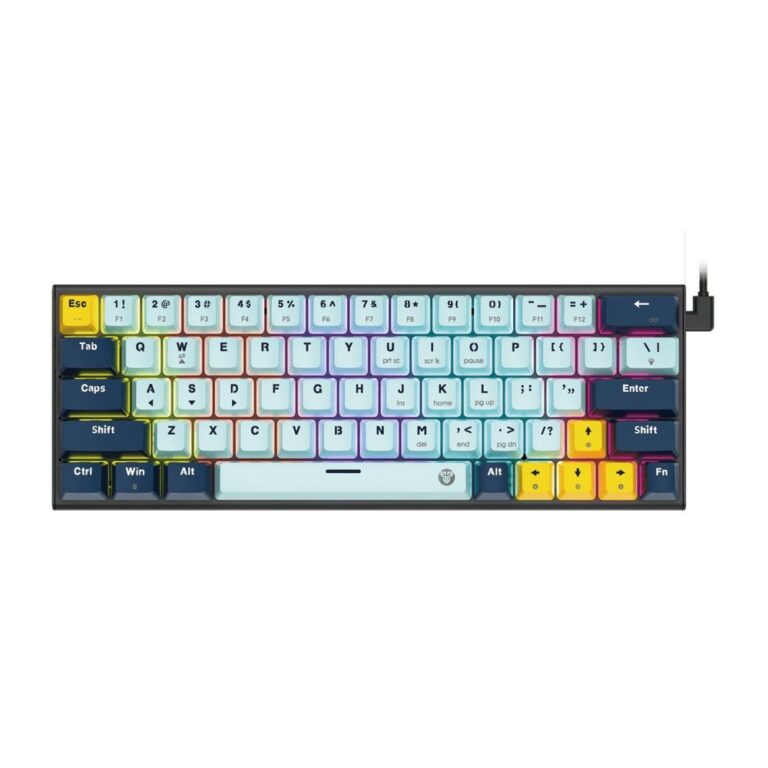 Fantech ATOM63 (Black & Navy Blue) MK874V2 MIZU Series Gaming Keyboard price in Pakistan product image