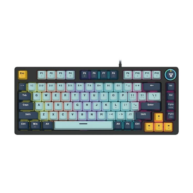 Fantech ATOM81 (Sky Blue) MK875V2 MIZU Series Taro Switch Gaming Keyboard price in Pakistan product image