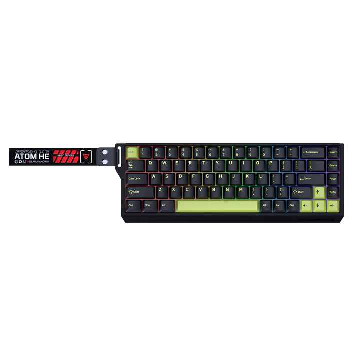 Fantech ATOM HE68 PRO (Black Emerald) Wireless Magnetic Gaming Keyboard price in Pakistan product image