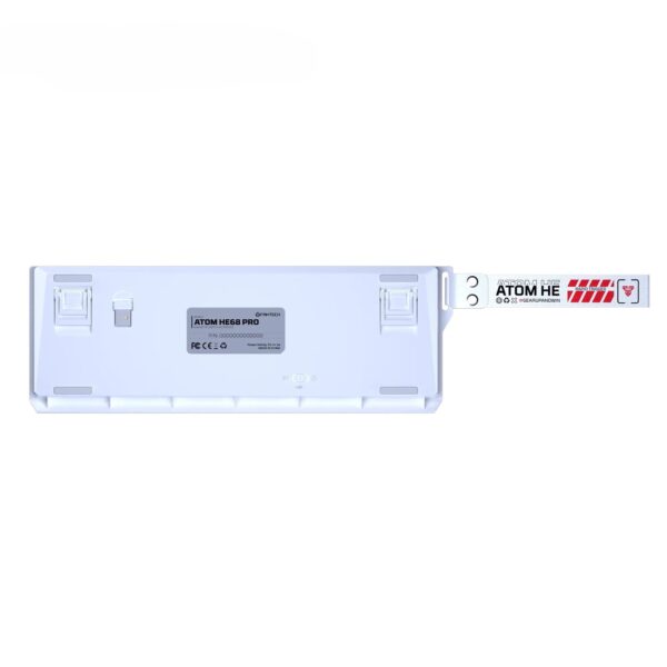 Buy Fantech ATOM HE68 Pro (White Contour) Wireless Magnetic Gaming Keyboard online in Pakistan at WaddaGamer