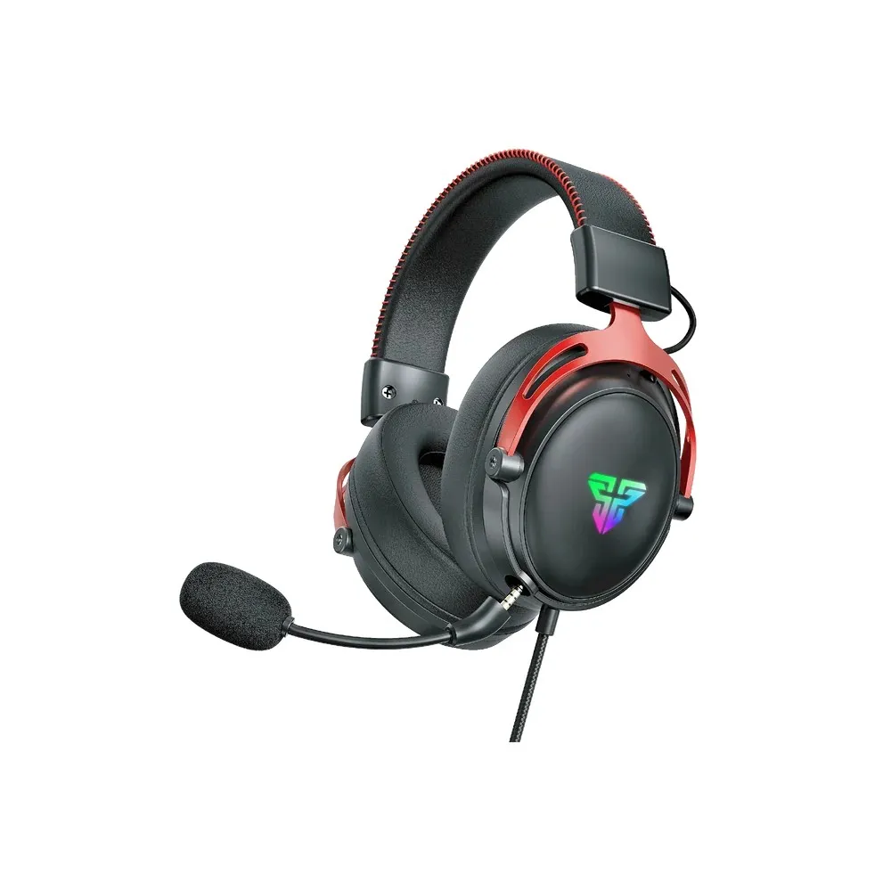 Fantech CRUIZE HG31 (Black & Red with RGB) USB Gaming Headphone