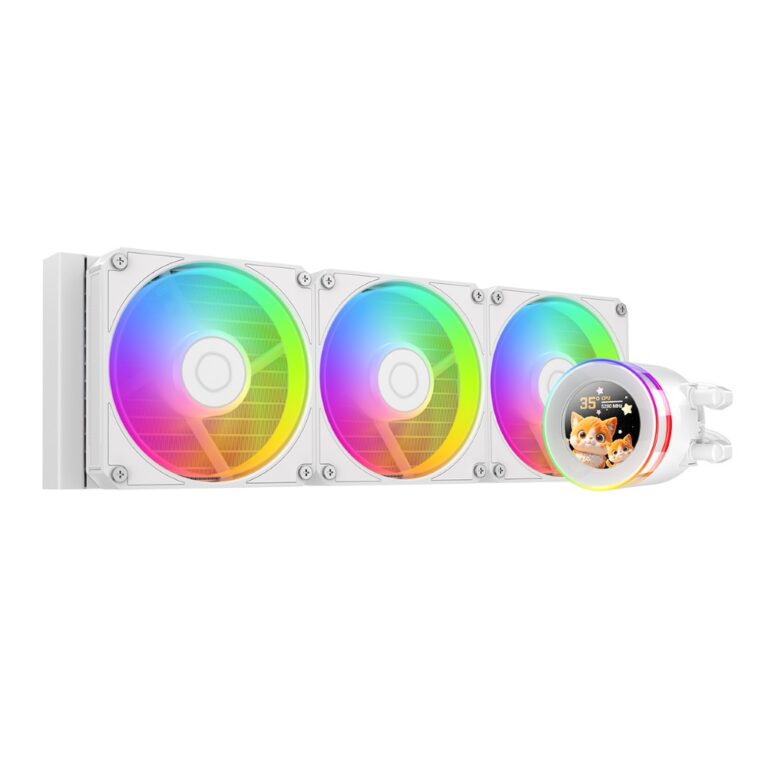 ID-Cooling SL360 V2 (White) Space LCD 360mm AIO CPU Cooler price in Pakistan product image