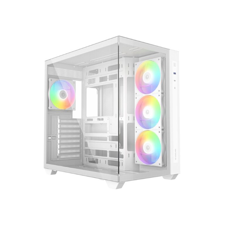 ID-Cooling VIEW 510 (White) Tempered Glass ARGB ATX Mid Tower PC Case price in Pakistan product image
