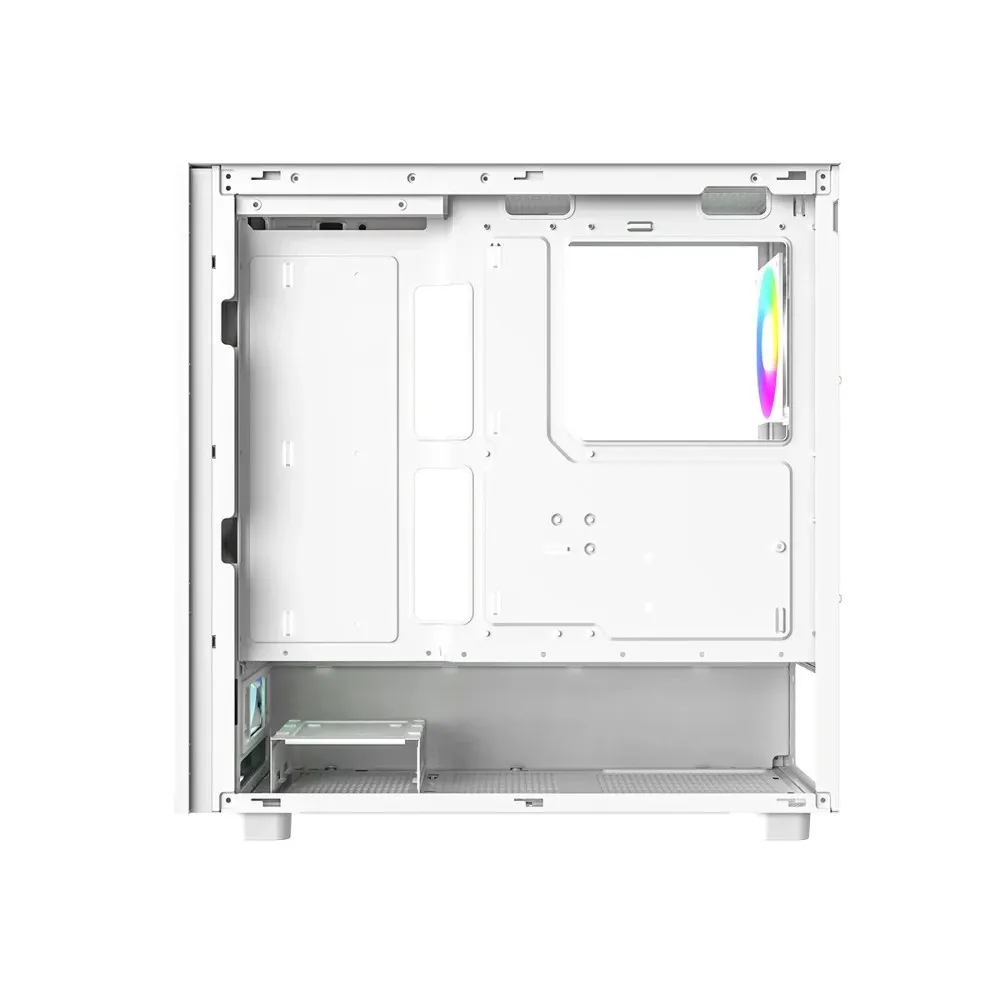 Buy ID-Cooling WARE 510 (White) Tempered Glass ATX ARGB Mid Tower Gaming PC Case online in Pakistan at WaddaGamer