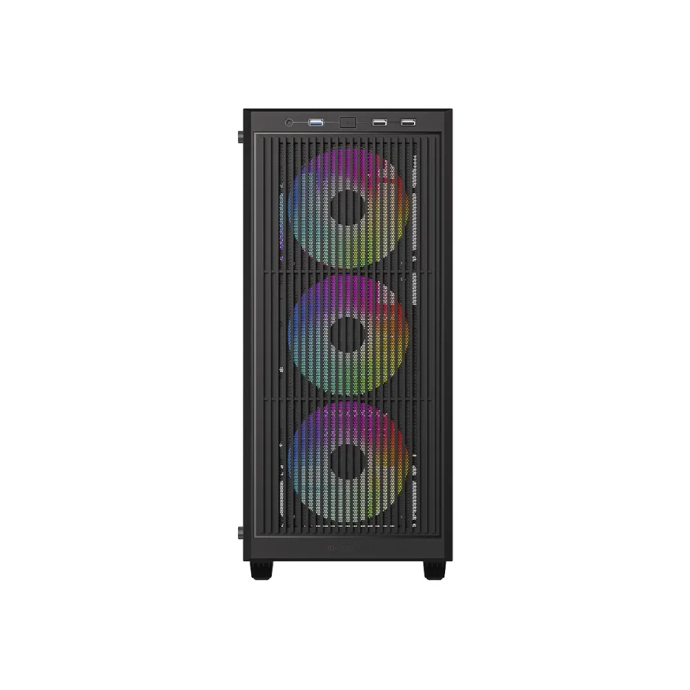 ID-Cooling WARE 310 (Black) Tempered Glass ATX ARGB Mid Tower Gaming PC Case image 4