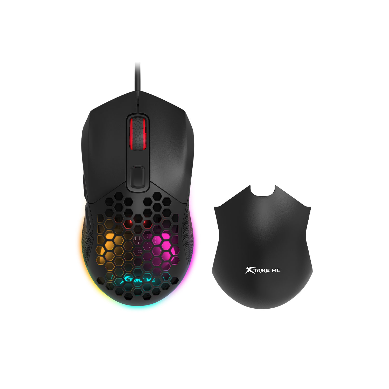 Xtrike Me GM-316 (Black with RGB) Wired Gaming Mouse