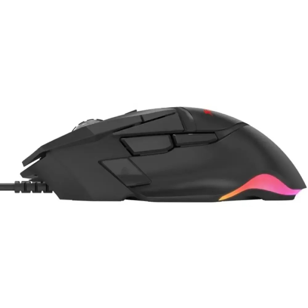 Buy Xtrike Me GM502 (Black with RGB) 12800 DPI Wired Gaming Mouse online in Pakistan at WaddaGamer