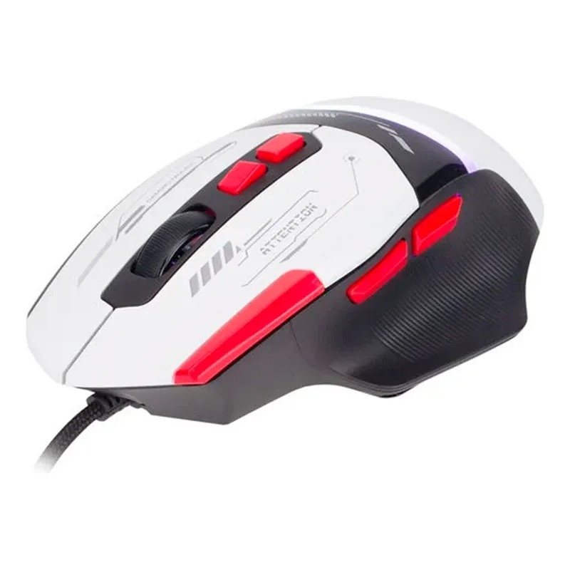 Xtrike Me GM-323 (White & Black with RGB) Wired Gaming Mouse