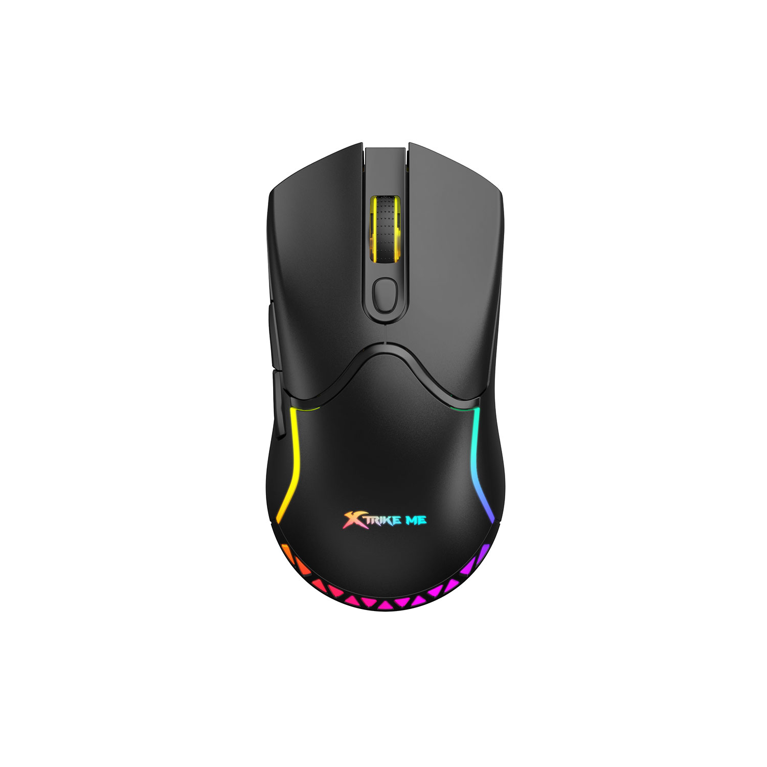Xtrike Me GW-610 (Black with RGB) 7 Button 8000 Dpi Dual Mode (Wired & Wireless) Gaming Mouse