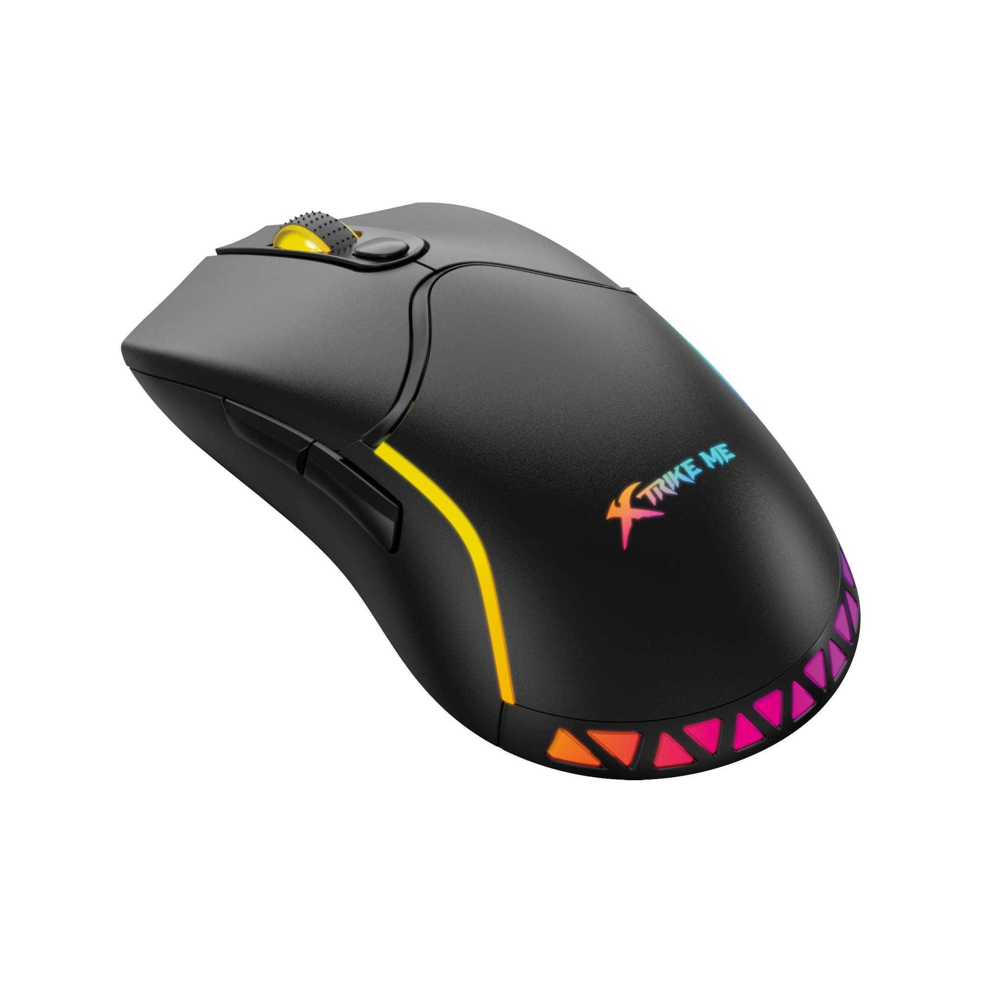 Xtrike Me GW-610 (Black with RGB) 7 Button 8000 Dpi Dual Mode (Wired & Wireless) Gaming Mouse