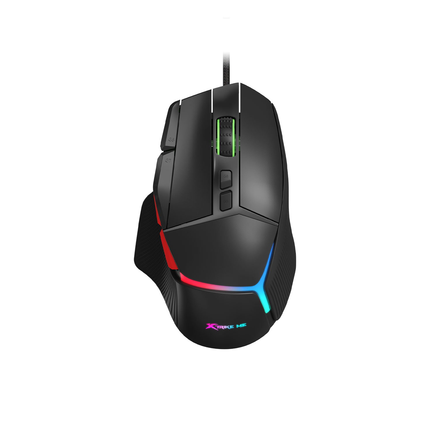 Xtrike Me GM-415 (Black with RGB) Wired Gaming Mouse