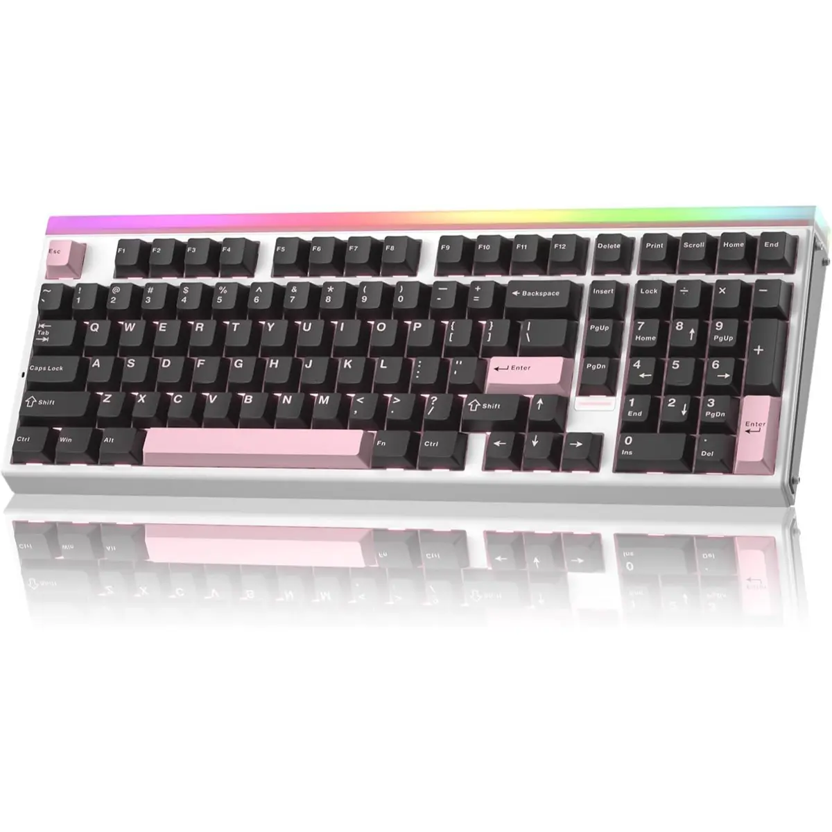 Aula Hero 99 (Black Pink) Hall Effect with Rapid Trigger Mode Wired Gaming Keyboard