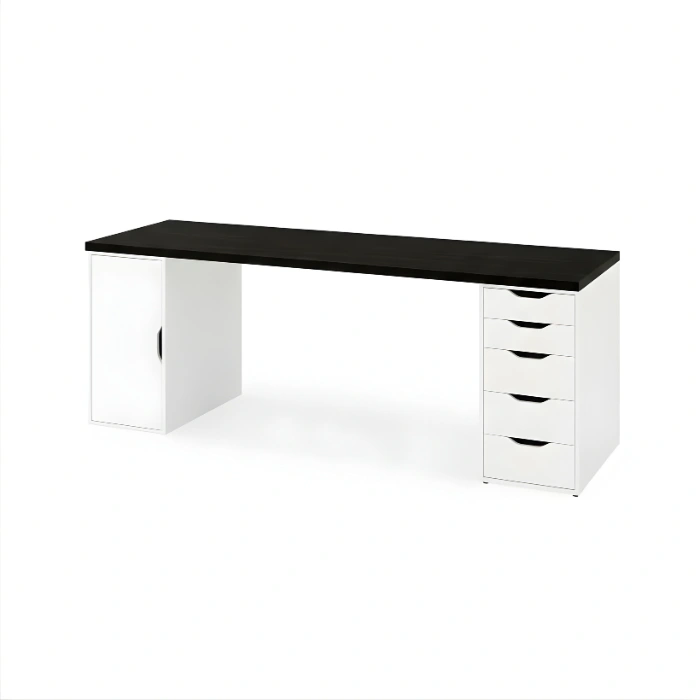 Elite Interiors Onyx (Black) Premium Computer, Gaming & Office Desk image 4