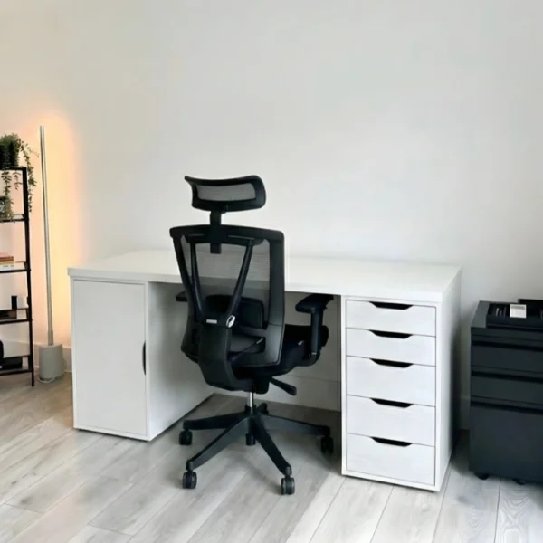 Buy Elite Interiors Nova (White) Premium Computer, Gaming & Office Desk online in Pakistan at WaddaGamer