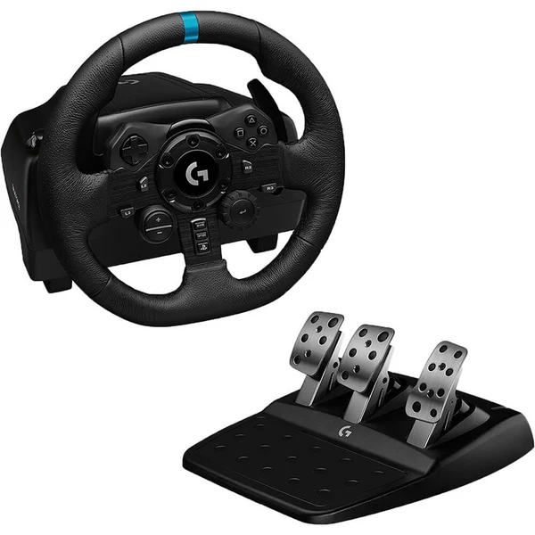 Logitech G923 TRUEFORCE (Black) Sim Racing Wheel With Driving Force Shifter (Used)