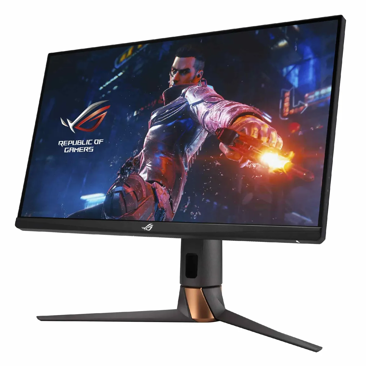 ASUS ROG Swift PG259QN (Black with RGB) 24.5 Inches Esports Gaming Monitor (open box) image 4