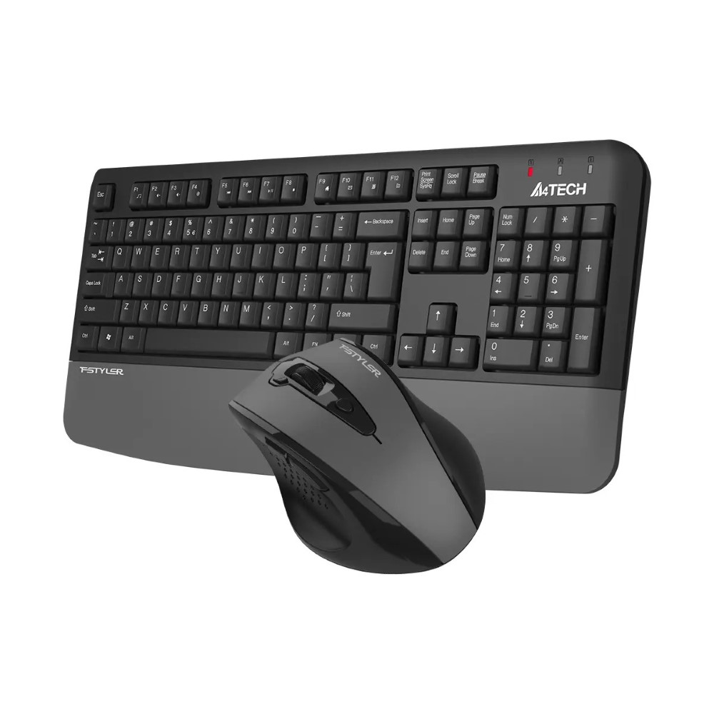 Buy A4Tech Fstyler FG2500S (Black) Plus 2.4G (2-in-1) Professional Wireless Combo online in Pakistan at WaddaGamer
