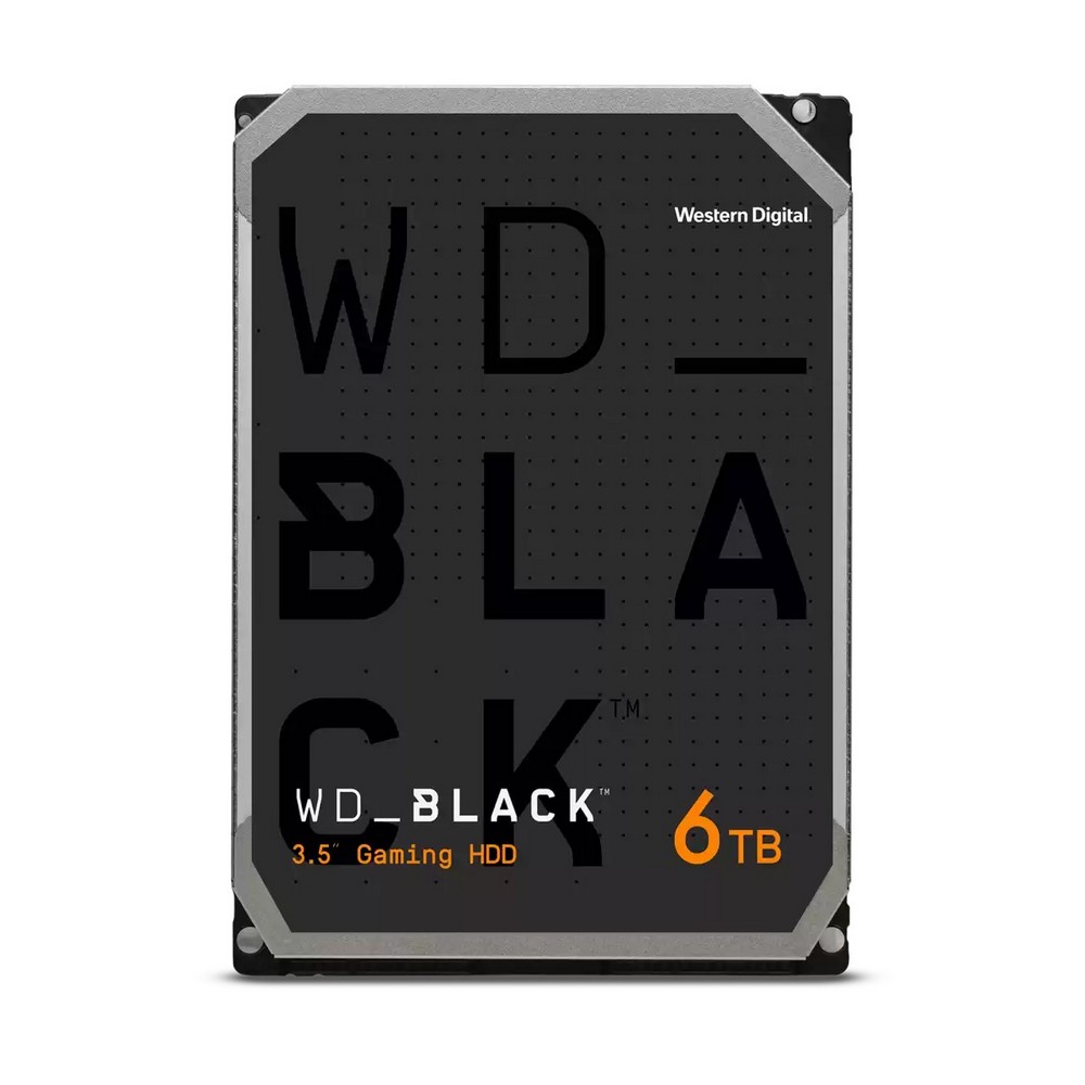 Western Digital 6TB 7200RPM (Black) 3.5" Internal Desktop Gaming Hard Disk Drive (HDD) price in Pakistan product image