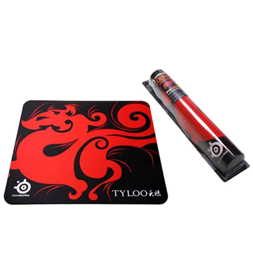 SteelSeries QCK (Black & Red Dragon Design) Limited Edition (Tyloo) Gaming Mousepad