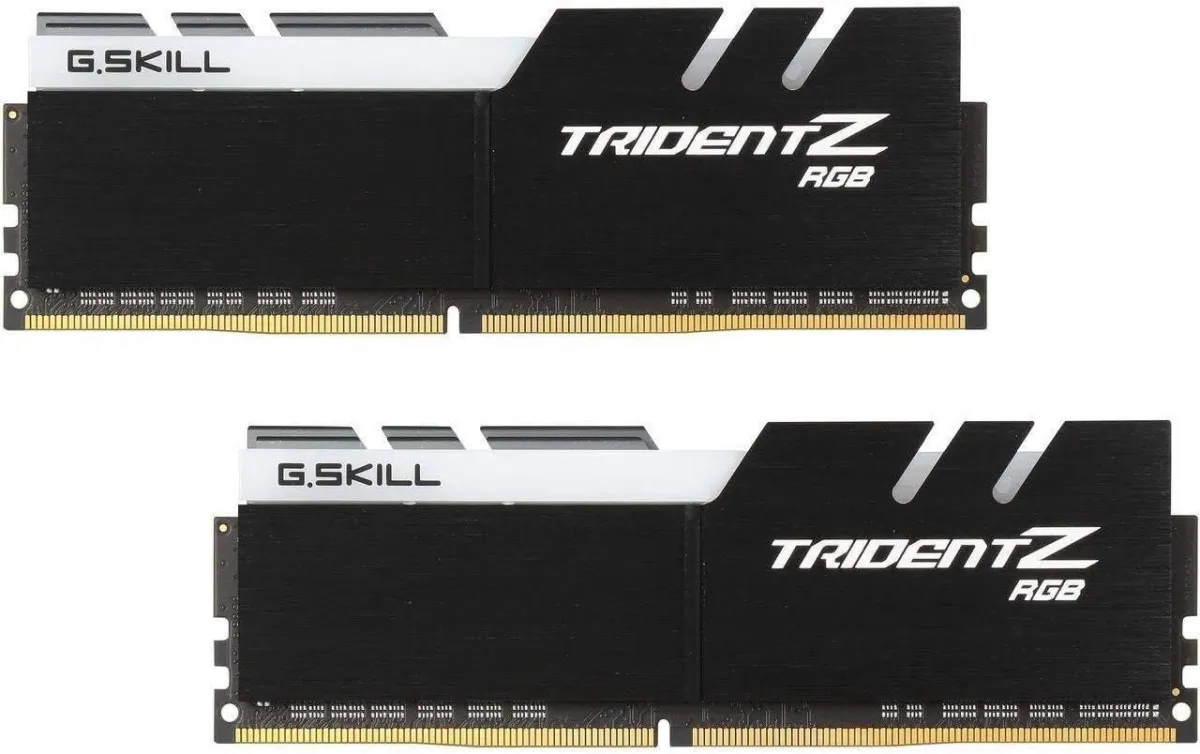 G.Skill Trident Z (Black with RGB) 16GB (2×8GB) 3600MHz CL16 DDR4 Desktop Memory RAM
