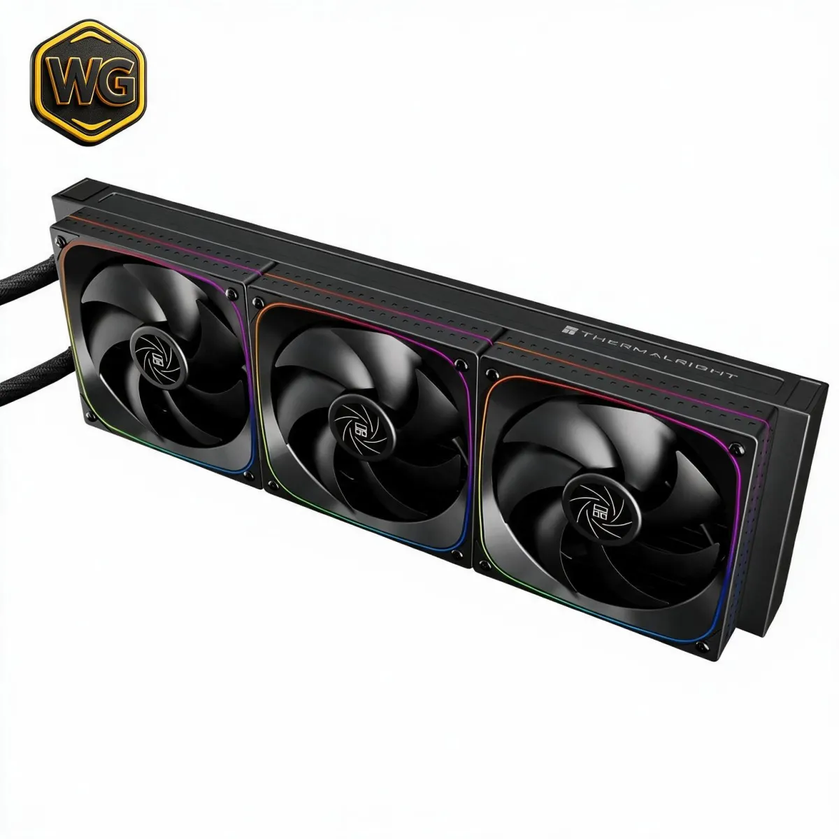Thermalright Frozen Horizon 360 Digital (Black with ARGB) Digital Display AIO CPU Liquid Cooler image 4
